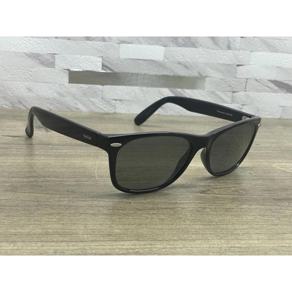 BOLLE ELLINGWOOD 11862 BLACK HORN RIM EYEGLASSES 56-150 *FRAMES ONLY